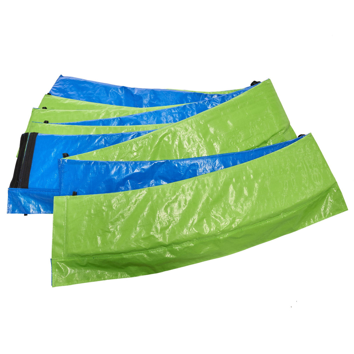 14Ft Trampoline For Adults & Kids With Basketball Hoop, Outdoor Trampolines With Ladder And Safety Enclosure Net For Kids And Adults, Double-Side Color Cover - Blue by Couch.com