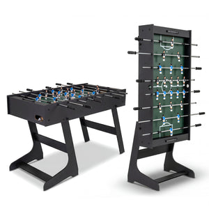 48 Inch Folding Full Competition Size Soccer Table-Black