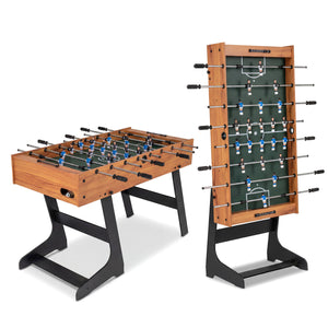 48 Inch Folding Full Competition Size Soccer Table-Natural