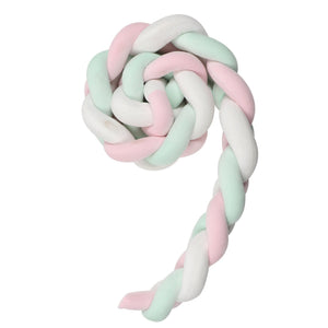 Knotted Long Pillow Three-strand Twist Spandex Bed Fence Baby
