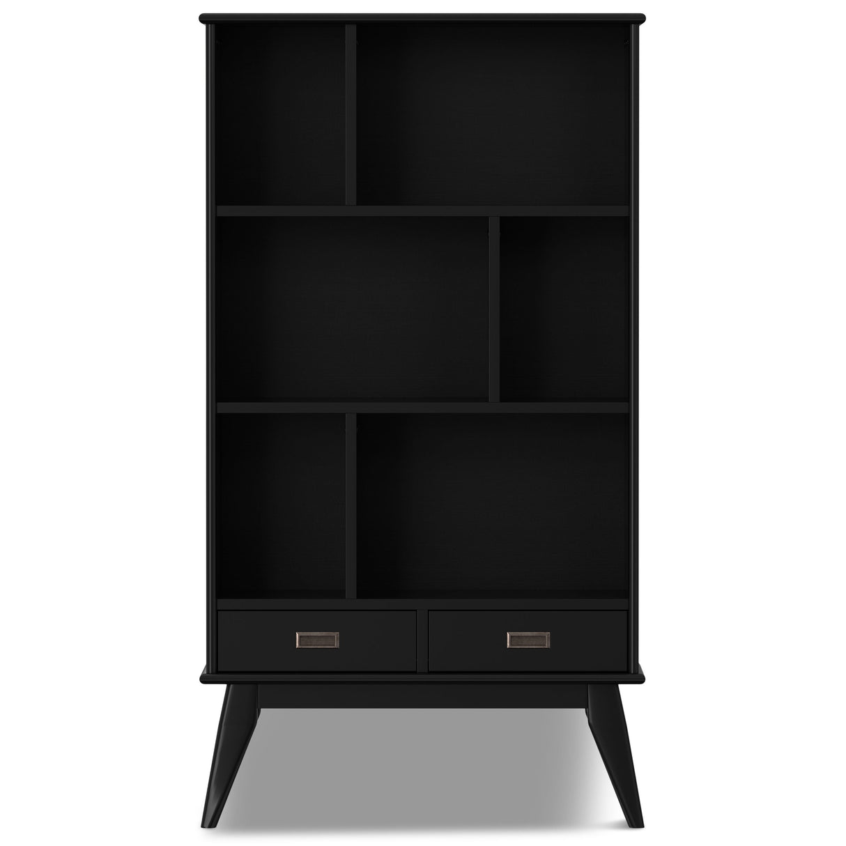 Draper - Mid Century Wide Bookcase And Storage Unit by Couch.com