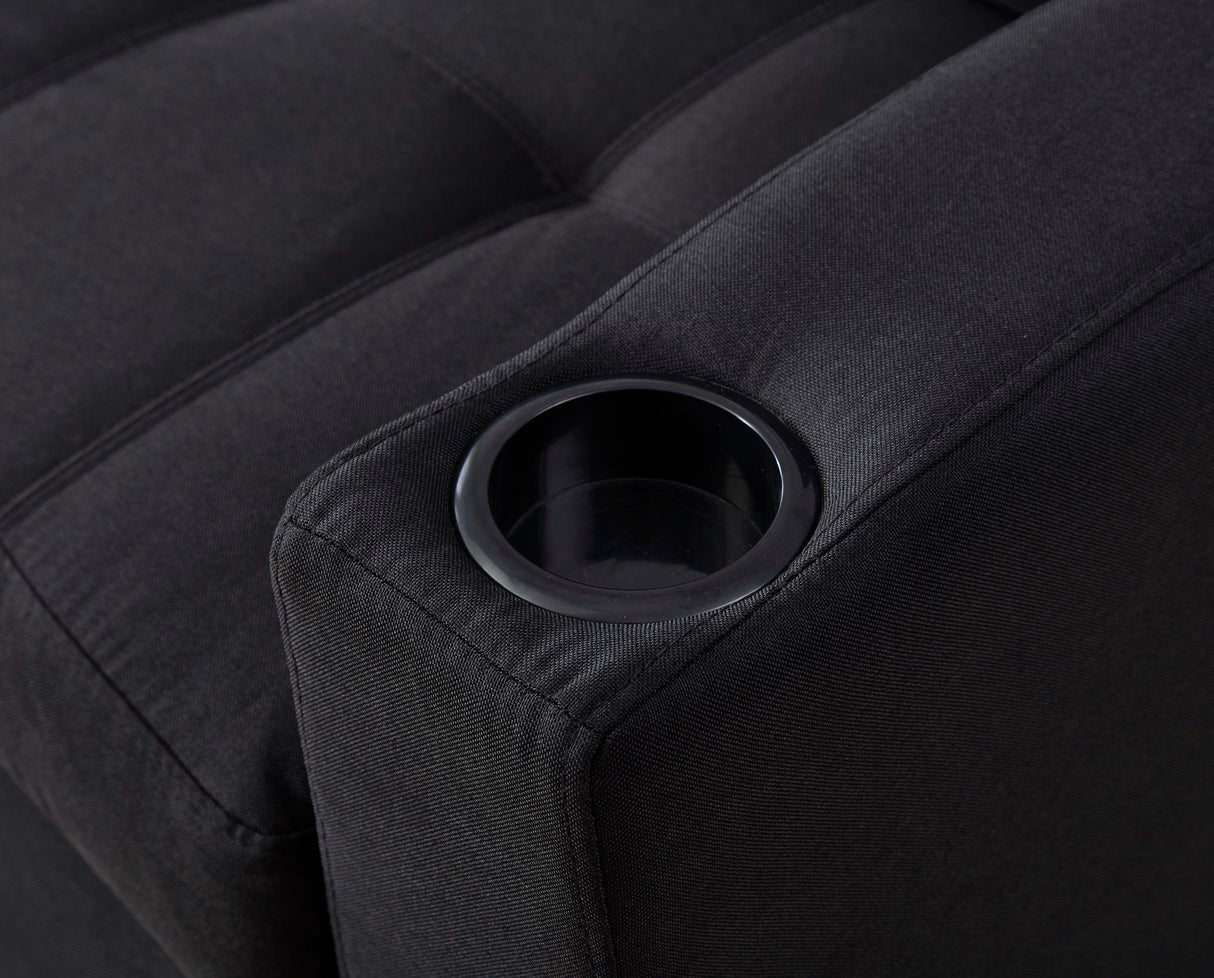 2 Piece Upholstered Cozy Comfortable Sectional by Couch.com