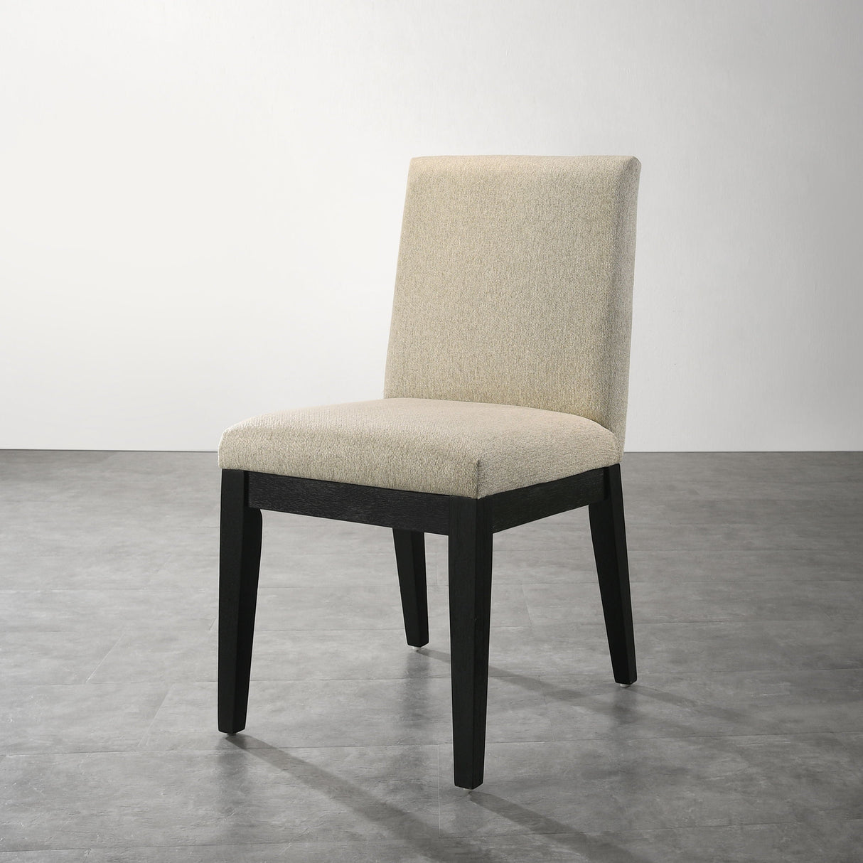 Roundhill Furniture - Rocco Contemporary Solid Wood Dining Chairs (Set of 2) - Beige by Couch.com