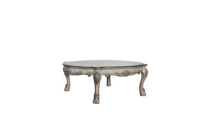54" Bone Wood Coffee Table