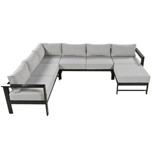 U_Style U-Shaped Outdoor Sectional Sofa Set