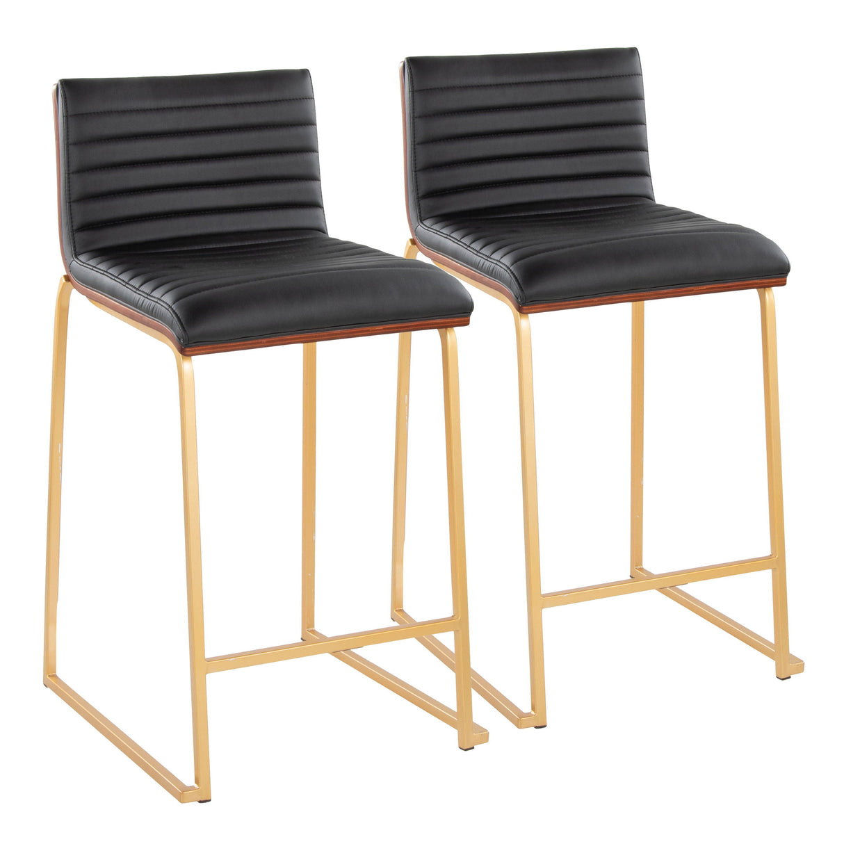 Mason Mara - Contemporary Design Fixed Height Counter Stool (Set of 2) by Couch.com