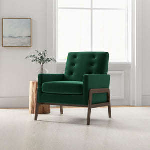 Cole - Solid Wood Lounge Chair by Couch.com