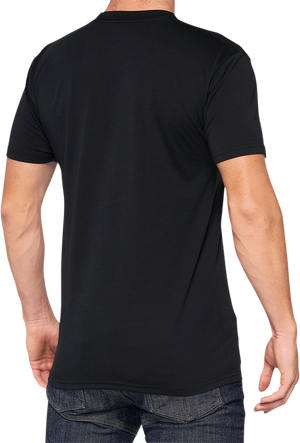 100% Athol Tech T-Shirt - Black - Small 35025-001-10