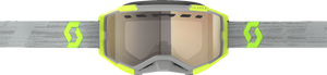 SCOTT Fury Snow Goggles - Light Sensitive - Gray/Yellow - Bronze Chrome 278604-1120245
