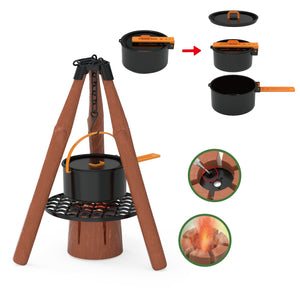 JoyBox Kids Adventure Explorer Camping Table Playset for the Ultimate Pretend Play Experience by Contixo