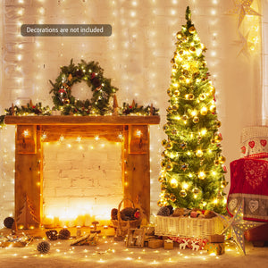 PVC Artificial Slim Pencil Christmas Tree-5 Feet