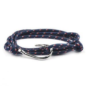 Fashion Hot Multilayer Rope Bracelet hope Anchor Sailor Anchor Bracelets  For Men and  Women Best Gift Hook Bracelet