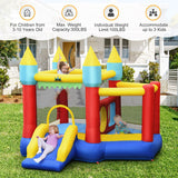 Kid's Inflatable Bouncer with Jumping Area and 480W Blower