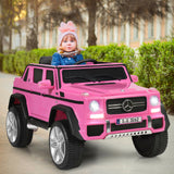12V Licensed Mercedes-Benz Kids Ride On Car-Black
