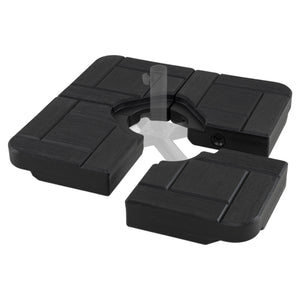 4-Piece 188 LBS Cantilever Offset Patio Umbrella Base-Black