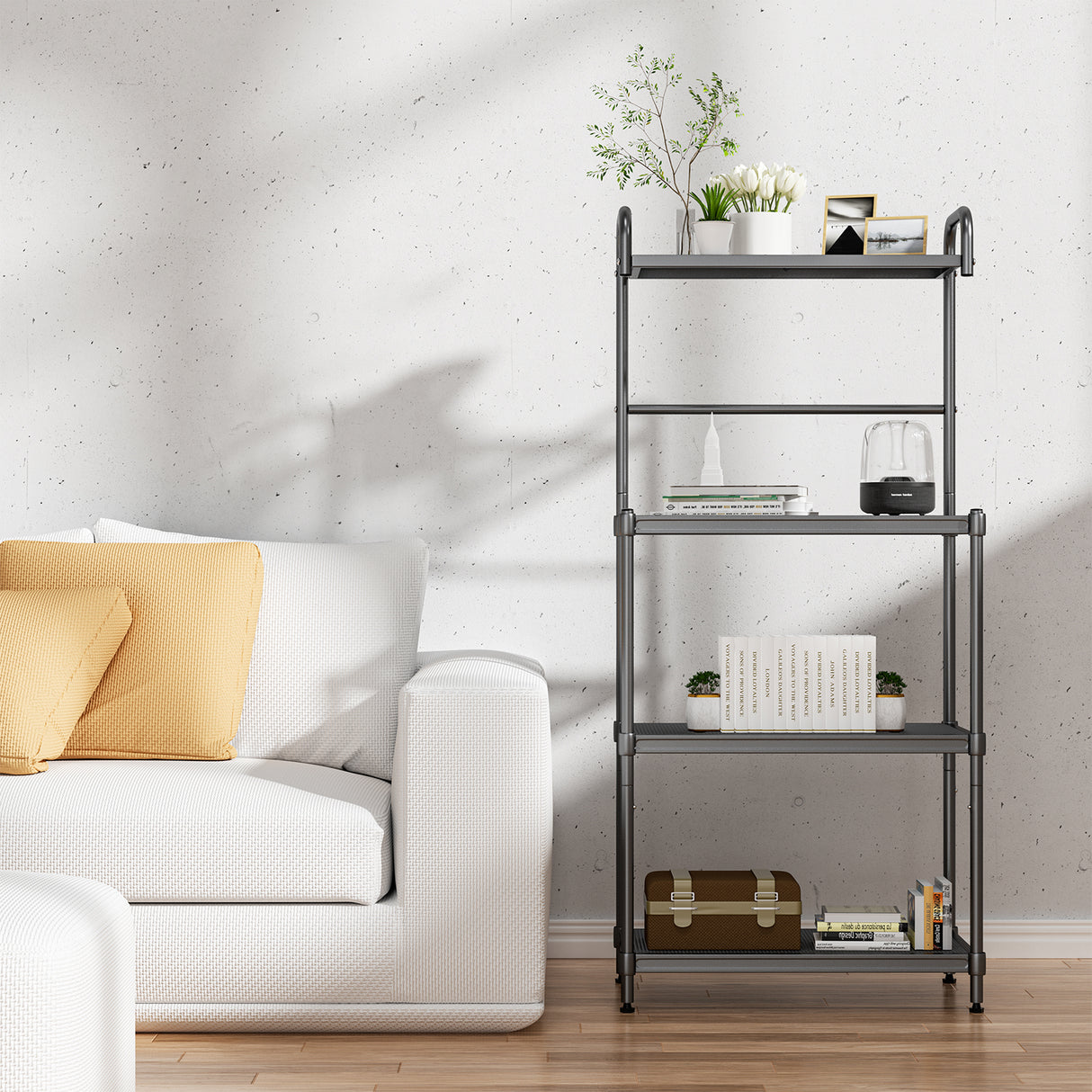 4-Tier Baker ™s Rack Stand Shelves Kitchen Storage Rack Organizer