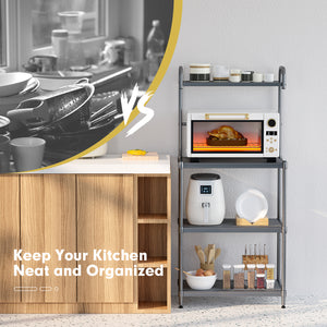 4-Tier Baker ™s Rack Stand Shelves Kitchen Storage Rack Organizer