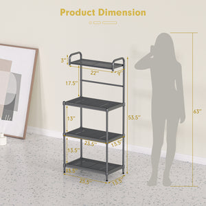 4-Tier Baker ™s Rack Stand Shelves Kitchen Storage Rack Organizer