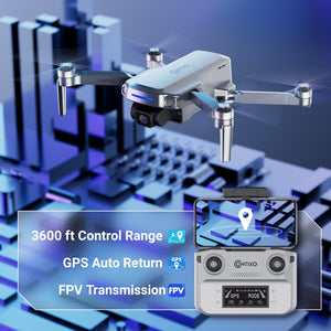 Contixo F28 Pro Foldable Drone With 4K FHD Camera and Carrying Case