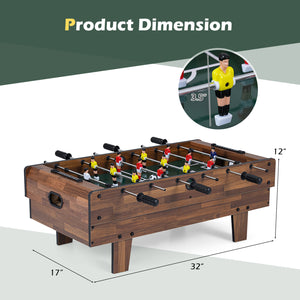 4 in 1 Combo Game Table Set with Billiards-Natural