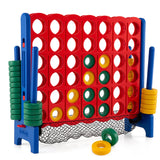 4-to-Score Giant Game Set with Net Storage-Blue