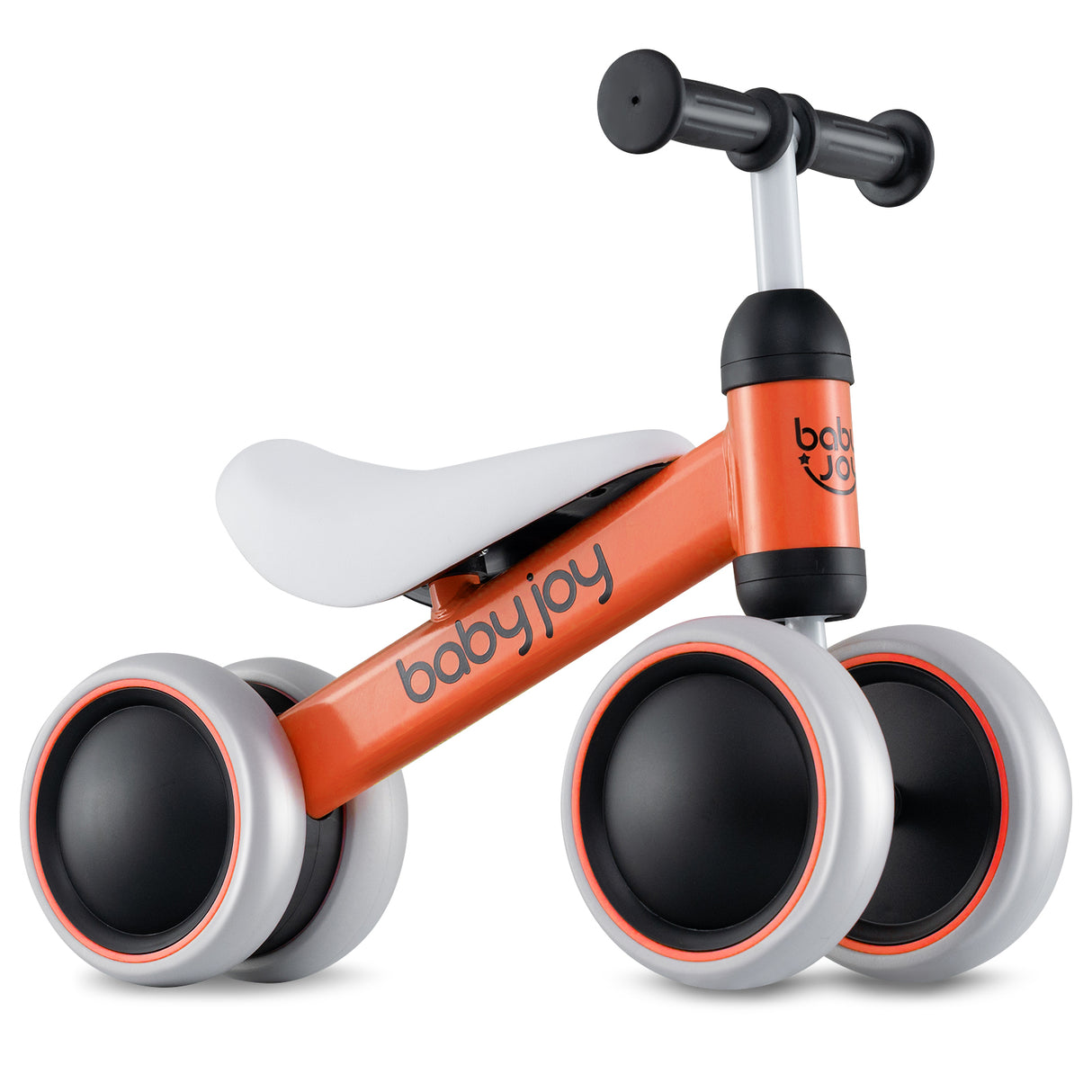 Baby Balance Bike for 2 Years Old Boys Girls No Pedal 4 Wheels-Blue