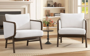 Upholstered Accent Armchair For Living Room by Couch.com