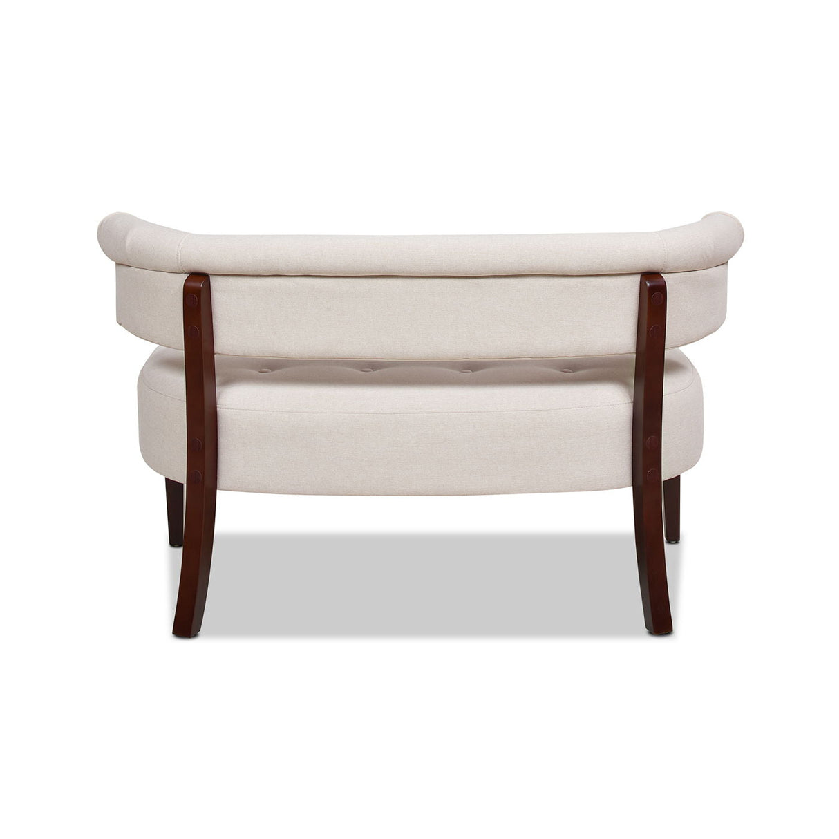Jared - Versatile Roll Arm Tufted Bench Settee by Couch.com