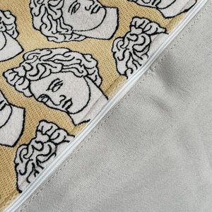 Pouf Luxury Oversized Bean Bag Cube Ottoman by Couch.com