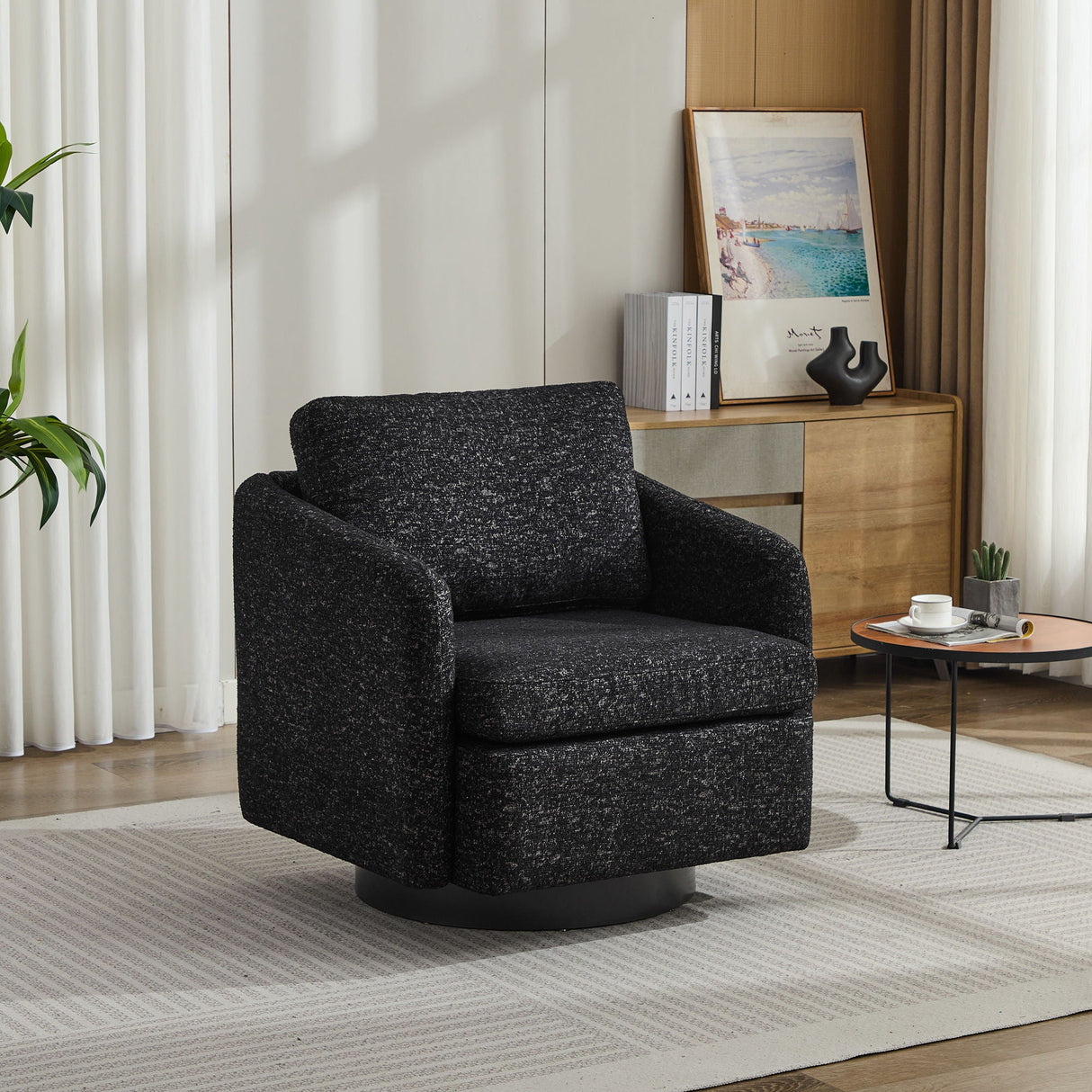 Swivel Accent Chair, 360 Degree For Living Room by Couch.com
