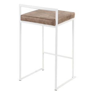 Fuji - Simple Elegance, Contemporary Stackable Counter Stool by Couch.com