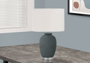 Lighting, Table Lamp, Ceramic, Contemporary - Blue by Couch.com
