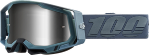 100% Racecraft 2 Goggles - Battleship - Silver Mirror 50010-00017