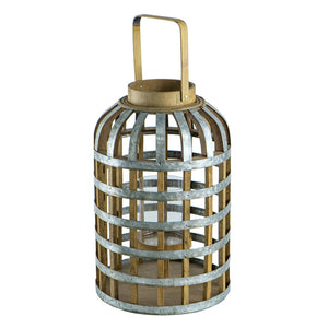 Decorative Lantern With Handle, Wooden Lantern For Indoor Outdoor, Home Garden Wedding by Couch.com