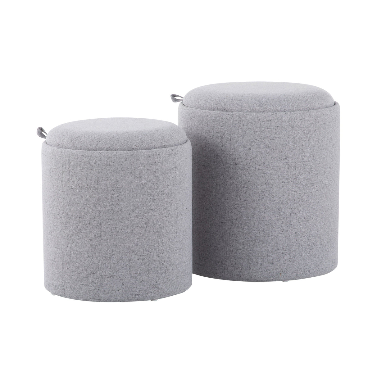 Tray - Contemporary Nesting Ottoman Set by Couch.com