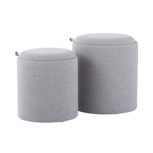 Tray - Contemporary Nesting Ottoman Set by Couch.com