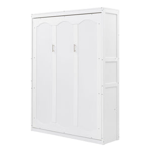 Murphy Wall Bed With Shelves, Space Saving by Couch.com