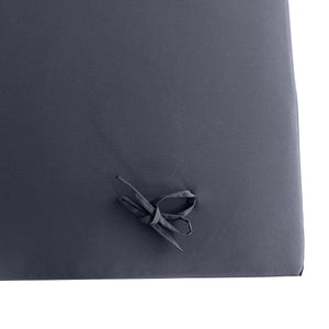 Gray Broadway Ian Chaise Lounge Cushion (Triple Folds)
