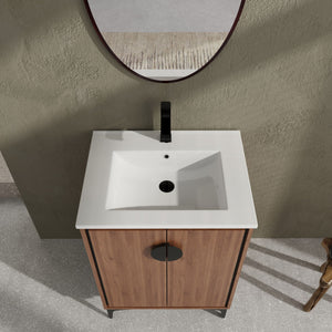 Modern Bathroom Vanity With Top Sink, Engineered Wood Storage Cabinet by Couch.com
