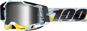 100% Racecraft 2 Goggles - Korb - Silver Mirror 50010-00019
