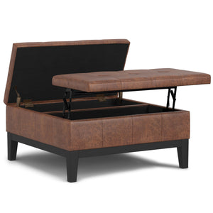 Dover - Multifunctional Lift Top Coffee Table Storage Ottoman by Couch.com