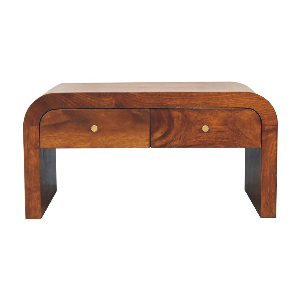 Darcy - Coffee Table, 2 Drawer - Chestnut by Couch.com