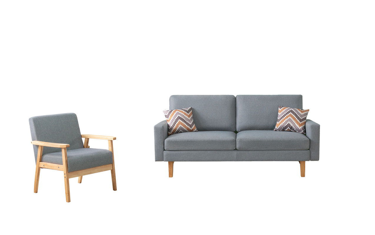 Bahamas - Sofa Set With 2 Throw Pillows by Couch.com