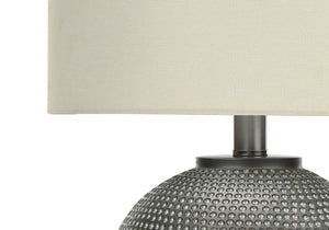 Lighting, Table Lamp, Modern - Gray / Cream by Couch.com