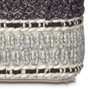 Grady - Handcrafted Square Pouf by Couch.com