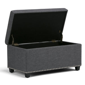 Amelia - Transitional Storage Ottoman Bench by Couch.com