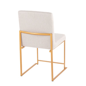 Fuji - Contemporary Stylish Frame, High Back Dining Chair (Set of 2) by Couch.com