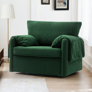 Oversized Swivel Armchair Modern Chair & Single Sofa Lounge, Comfortable Seating For Living Room by Couch.com