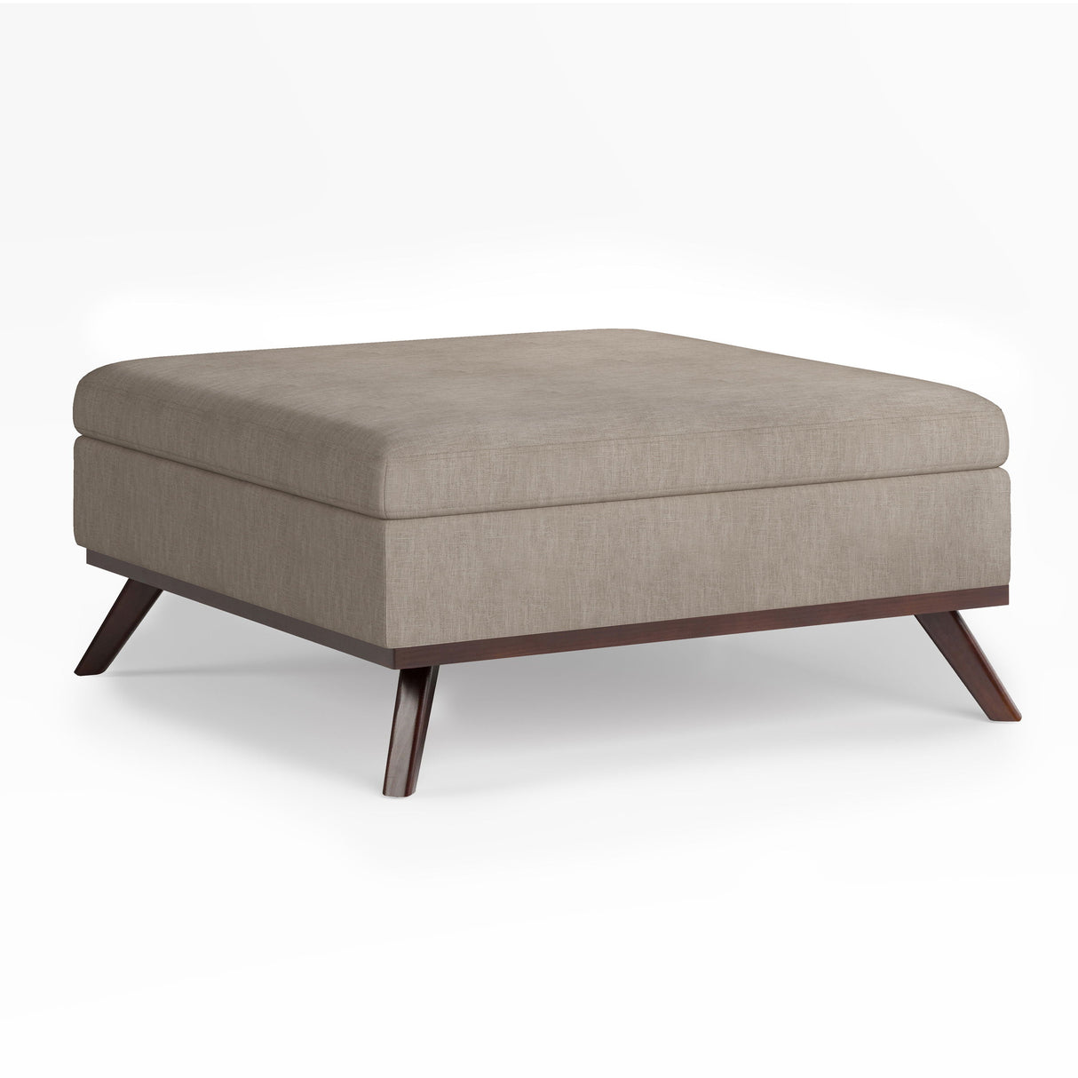 Owen - Multifunctional Square Coffee Table Storage Ottoman by Couch.com