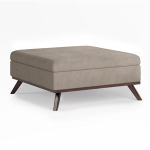 Owen - Multifunctional Square Coffee Table Storage Ottoman by Couch.com